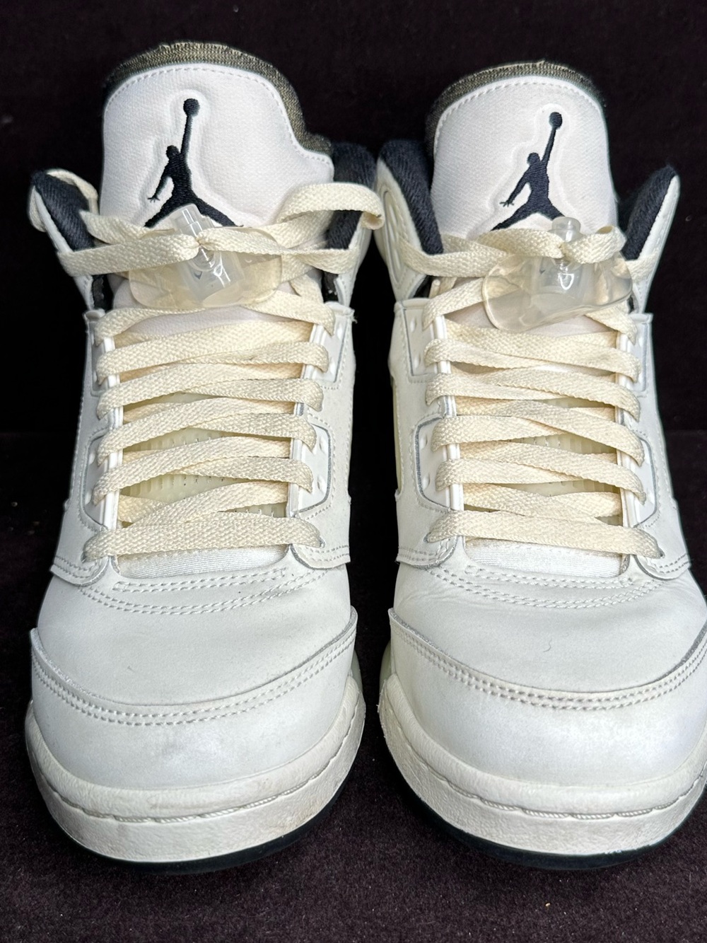 Nike Air Jordan 5 Retro SE Sail Coconut Milk FQ3682-100 Youth Size 6Y / Women 7.